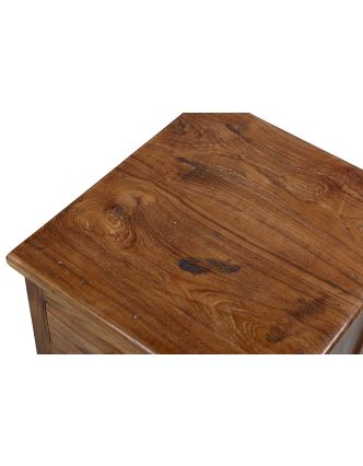 Noční stolek z teakového dřeva, 37x42x92cm