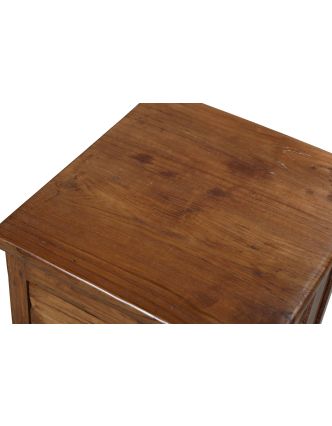 Noční stolek z teakového dřeva, 37x42x92cm