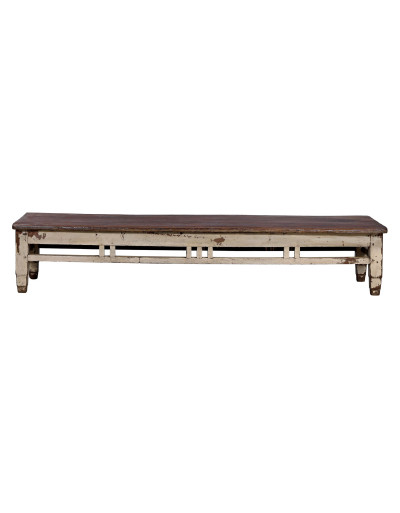Nízký stolek z teakového dřeva, 165x55x31cm