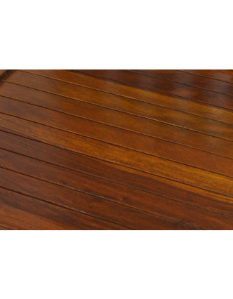 Židle z palisandrového dřeva, medová, 46x46x107cm