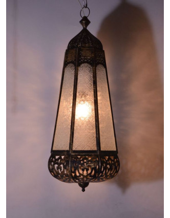 Arabská lampa, multibarevná, mosaz, ruční práce, cca 89x30cm