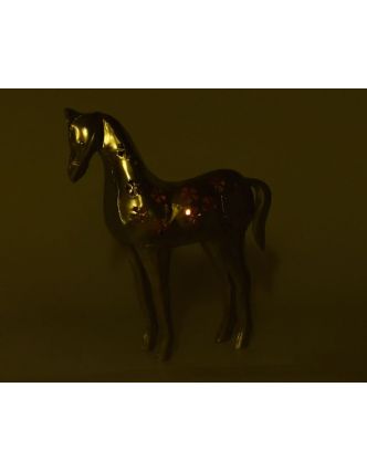 Soška koně, svícen, ruční práce, 30x37cm