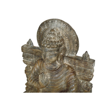 Buddha, dřevěná socha, 61cm