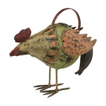 Konvička kohout, ručně barvená, 34x16x30cm