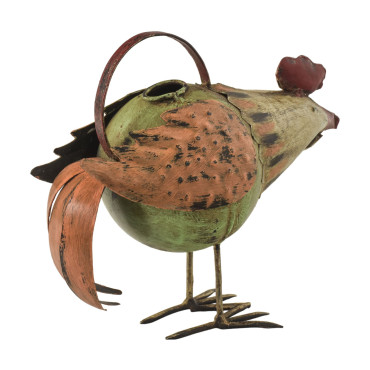 Konvička kohout, ručně barvená, 34x16x30cm