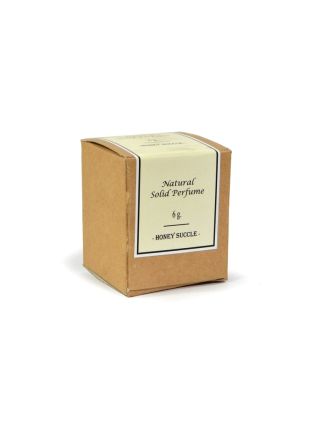 Přírodní tuhý parfém Honey Suckle - zimolez, 6g