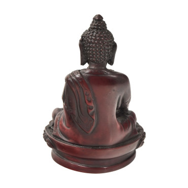 Buddha Šákjamuni, červená soška, 9cm
