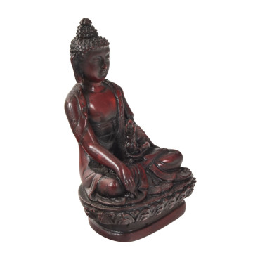 Buddha Šákjamuni, červená soška, 9cm