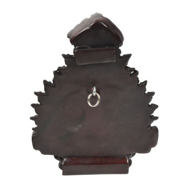 Buddha Šakjamuni, soška s červenou antik patinou, 18cm