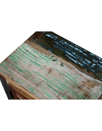 Noční stolek z recyklovaného dřeva, 40x30x60cm