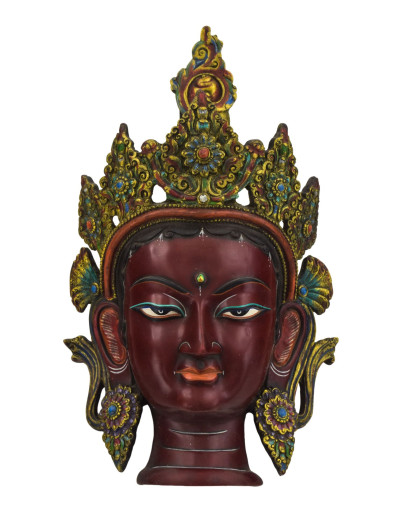 Maska Tara, ručně malovaná, 23x12x37cm
