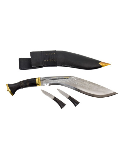 Khukri Bhojpure Dragon 14", rohovinová rukojeť, nůž 50cm, čepel 36cm