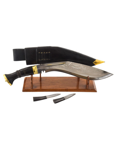 Khukri Bhojpure Dragon 14", rohovinová rukojeť, nůž 50cm, čepel 36cm