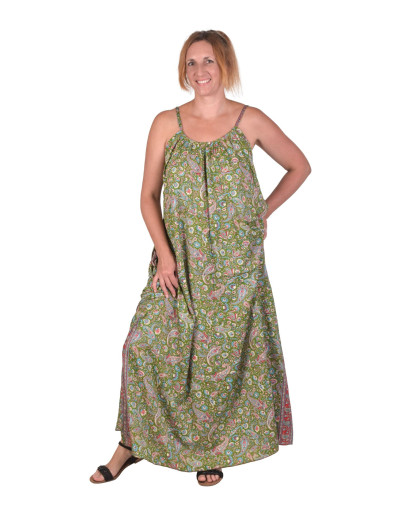 Dlouhé šaty na ramínka