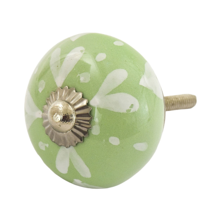 Malovaná porcelánová úchytka na šuplík