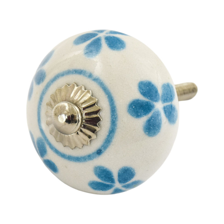 Malovaná porcelánová úchytka na šuplík