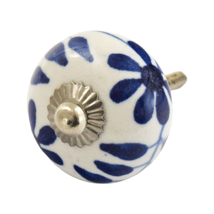 Malovaná porcelánová úchytka na šuplík