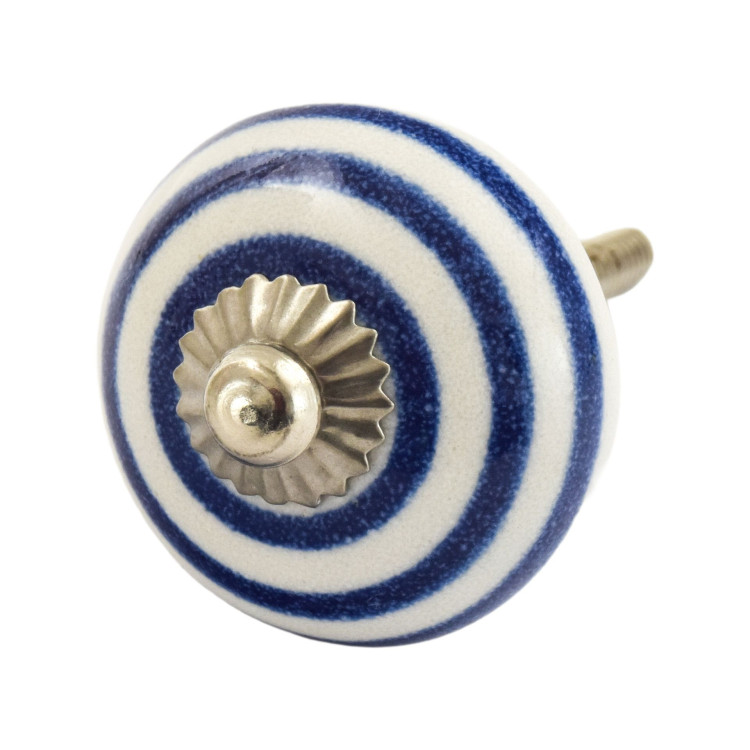Malovaná porcelánová úchytka na šuplík