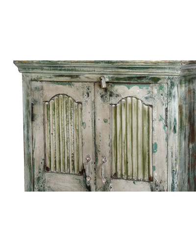 Skříň z mangového dřeva, staré teakové dveře, 84x34x106cm