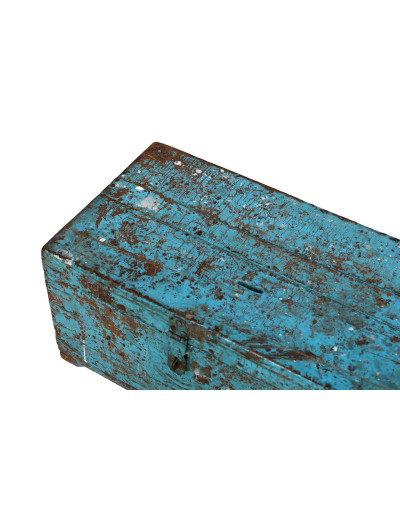Starožitná truhlička z teakového dřeva, 48x26x22cm