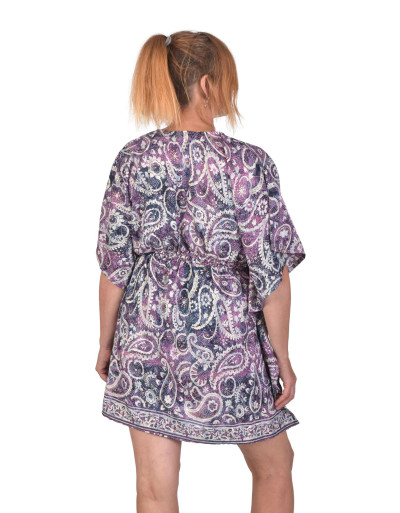 Krátký kaftan s gumou v pase