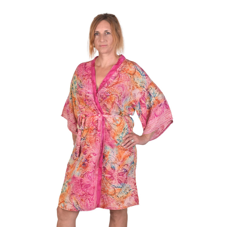 Krátké kimono s páskem