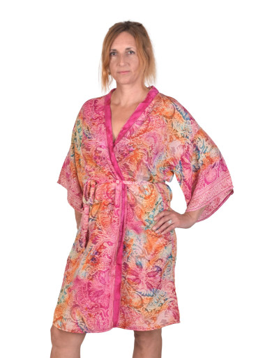 Krátké kimono s páskem
