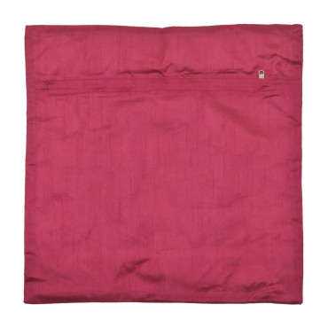 Saténový povlak na polštář se zlatou výšivkou, zip, 40x40cm