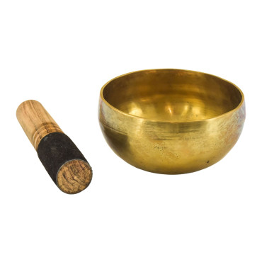 Tibetská mísa "Jam", ručně tepaná, F#3, průměr 14cm