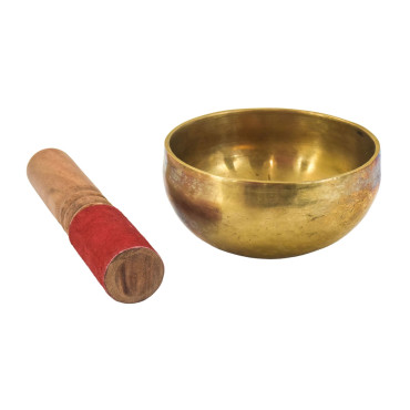 Tibetská mísa "Jam", ručně tepaná, G#4, průměr 12cm