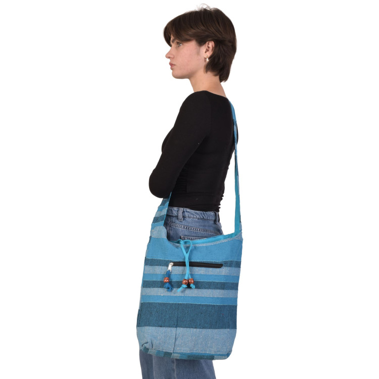 Taška přes rameno "Baba bag - Kerala", 37x37cm délka ucha 54cm