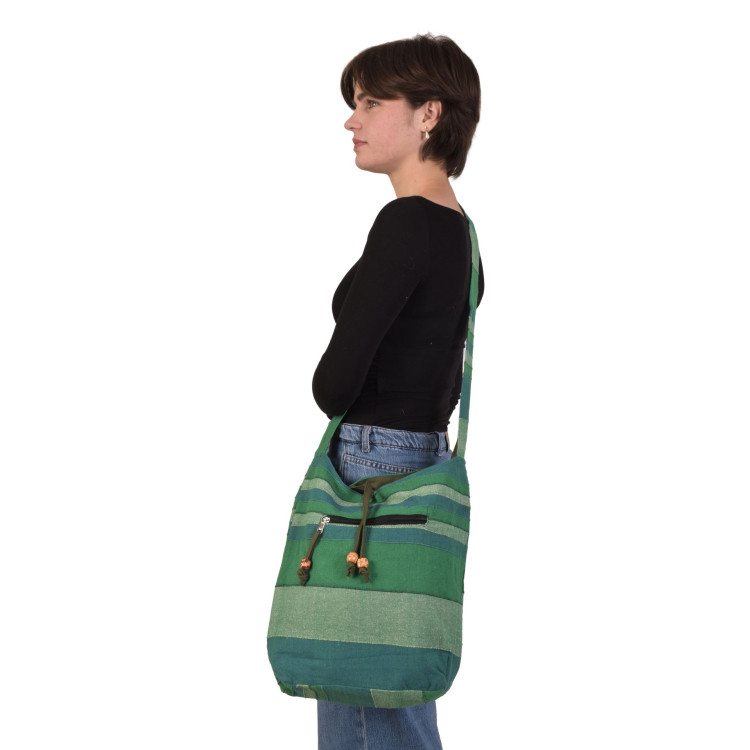 Taška přes rameno "Baba bag - Kerala", 37x37cm délka ucha 54cm