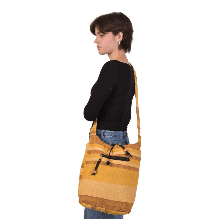 Taška přes rameno "Baba bag - Kerala", 37x37cm délka ucha 54cm
